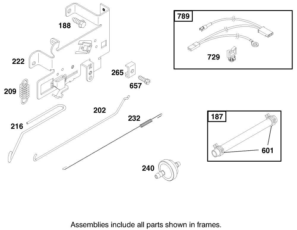 Engine Briggs & Stratton Model 312777-0128-E1