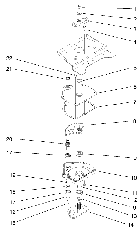 Lower Manual Steering Assembly