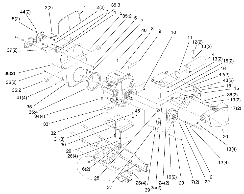Air Cooled Engine Assembly