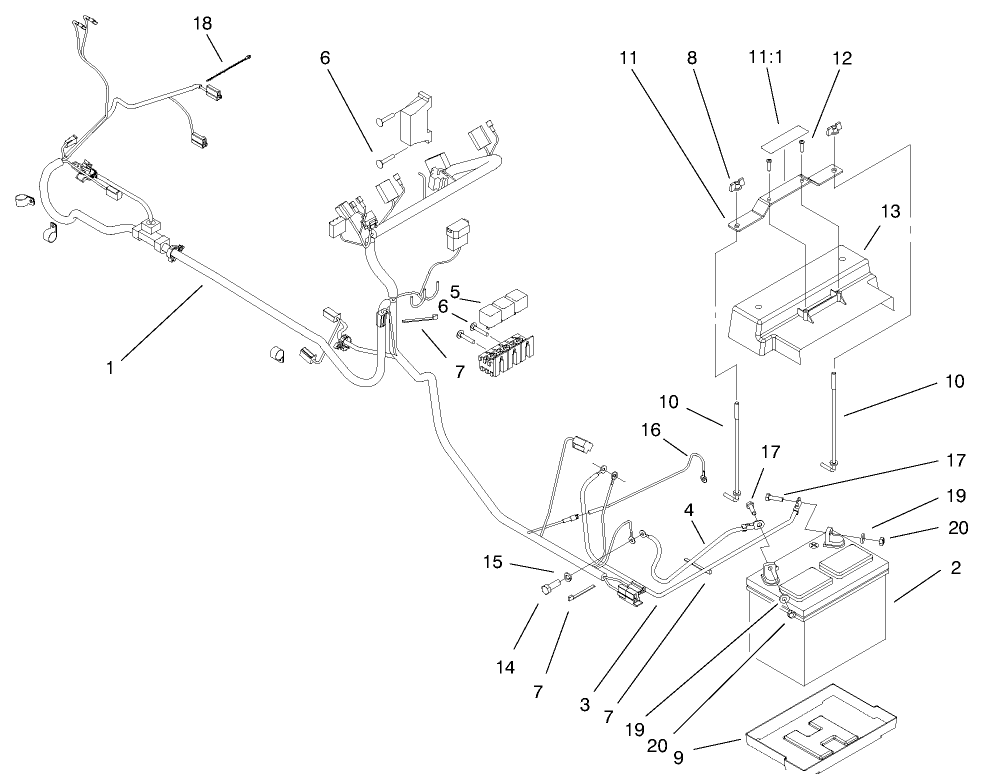Electrical Assembly (model Nos. 73542, & 73570 Only)
