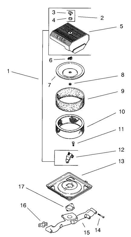 Group 10-Air Intake (model 73542 & 73570)