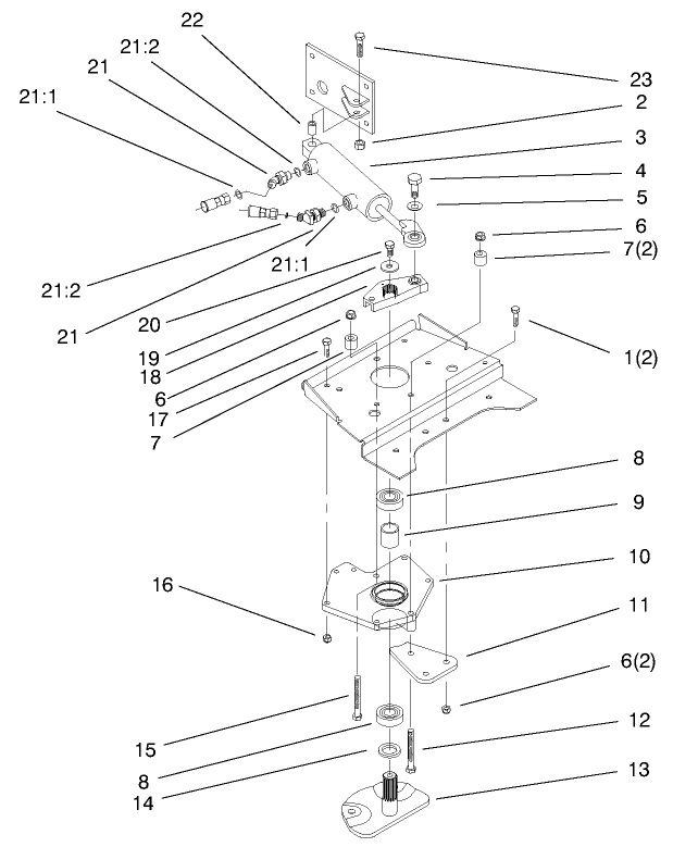 Lower Power Steering Assembly