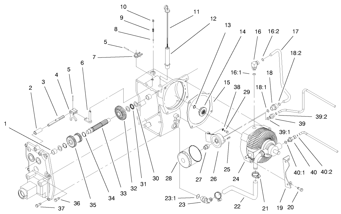 Hydro Transaxle Assembly