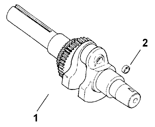 Crankshaft (model 73429 Only)