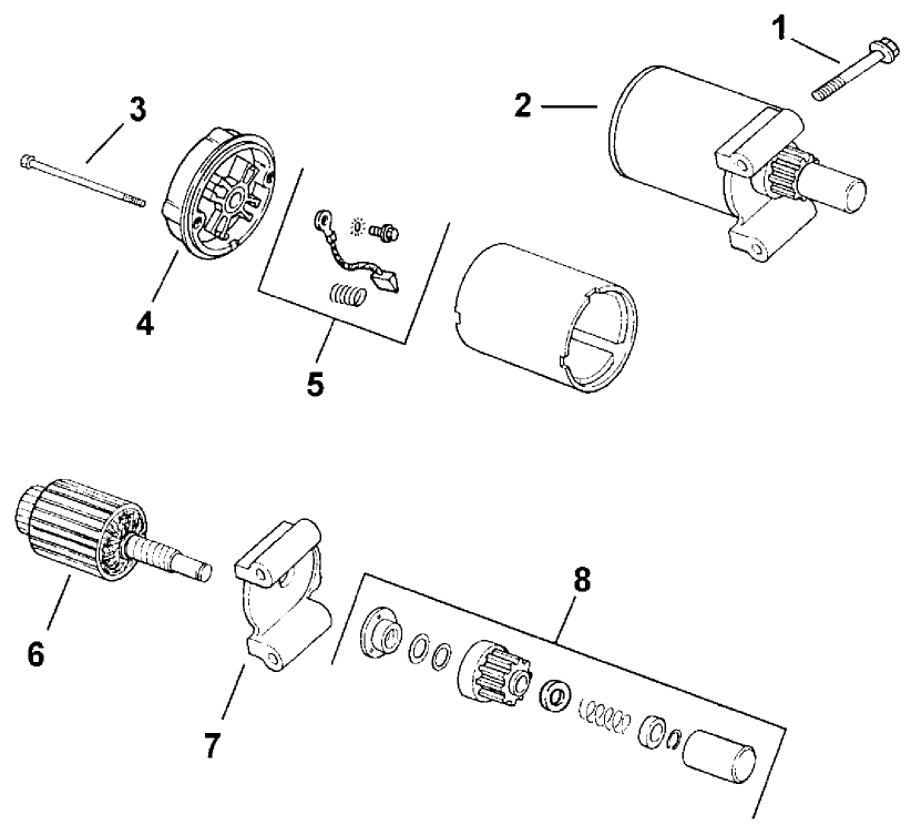 Starter (model 73429 Only)