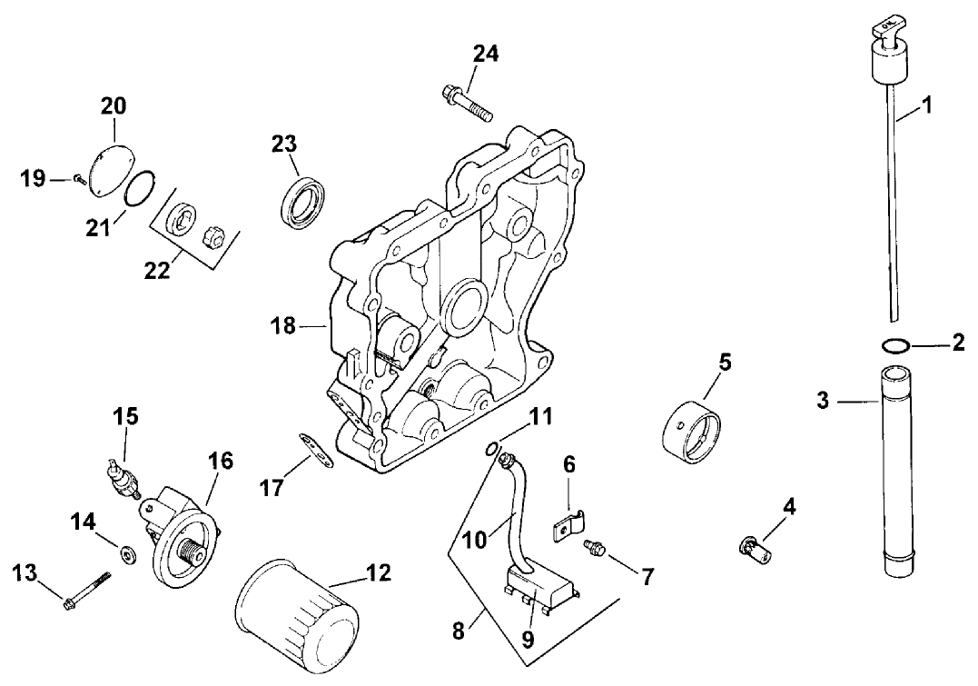 Oil Pan/lubrication (model 73449 Only)