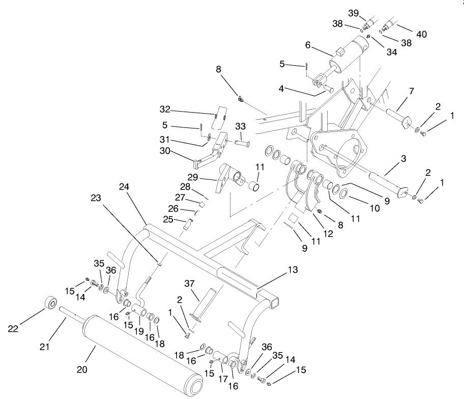 Pull Frame Assembly Lh