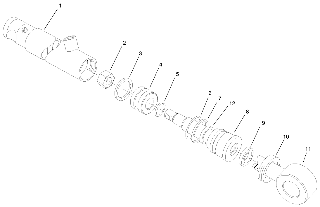 Hydraulic Cylinder No. 99-8160