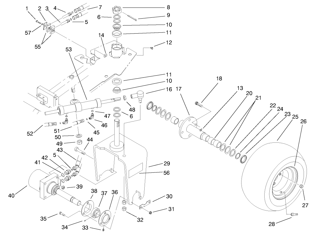 Rear Wheel Assembly