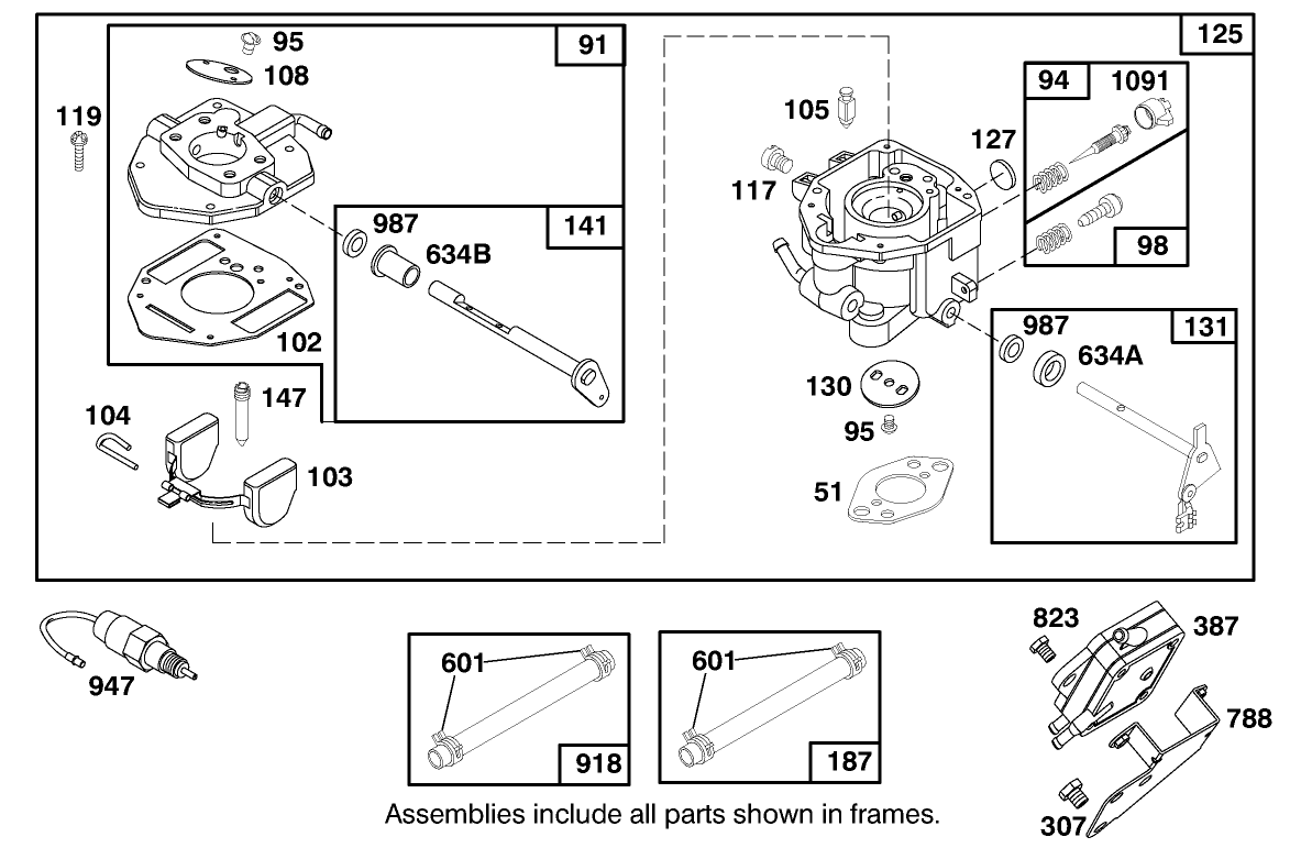 Engine Briggs & Stratton Model 303447-1179-E1