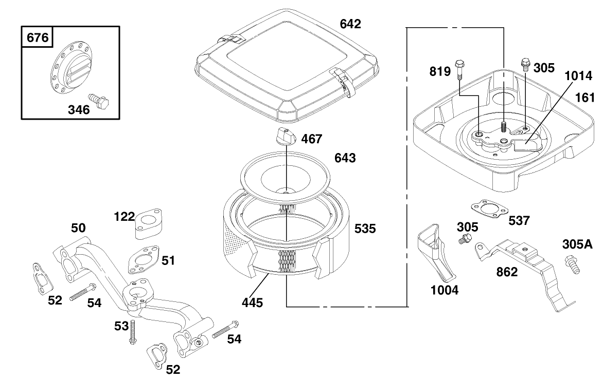 Engine Briggs & Stratton Model 303447-1179-E1