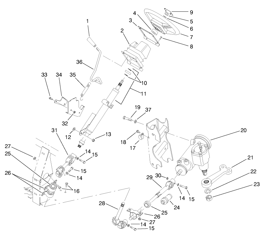 Steering Linkage Assembly