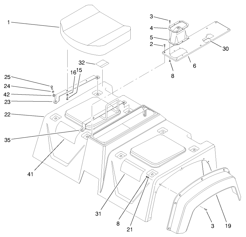 Seat Base Assembly