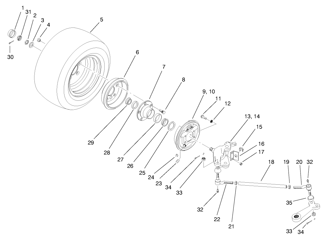Front Wheel Assembly