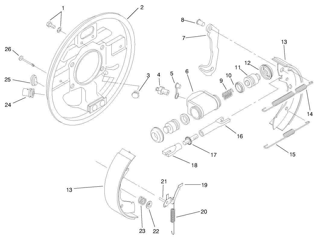 Front Brake Assembly