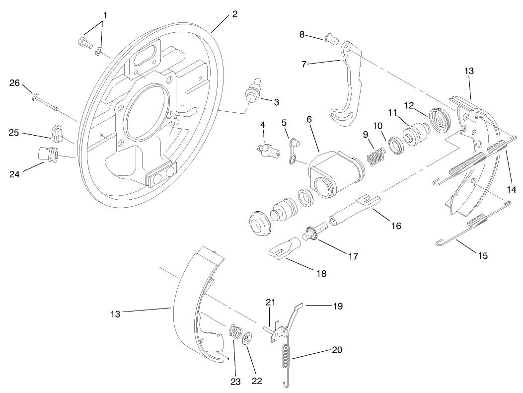 Rear Brake Assembly