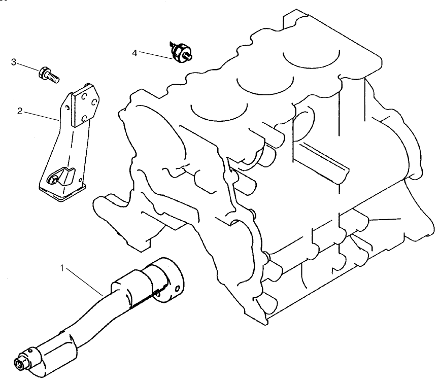 Balancer & Oil Pressure Switch & Engine Mount