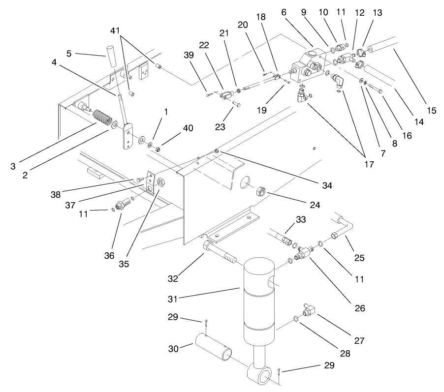 Hydraulic Lift System Asm