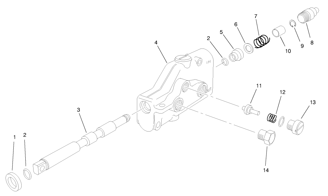 Lift Valve Asm No. 63-7960