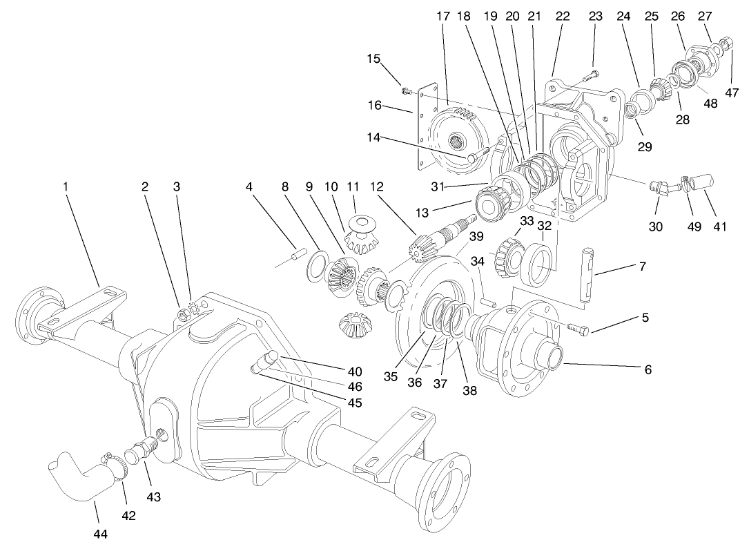 Front Axle Asm No. 92-2377