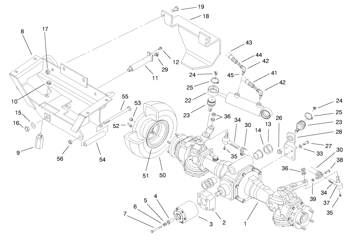 Rear Axle Assembly