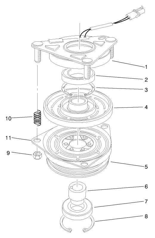 Clutch Asm No. 63-6050