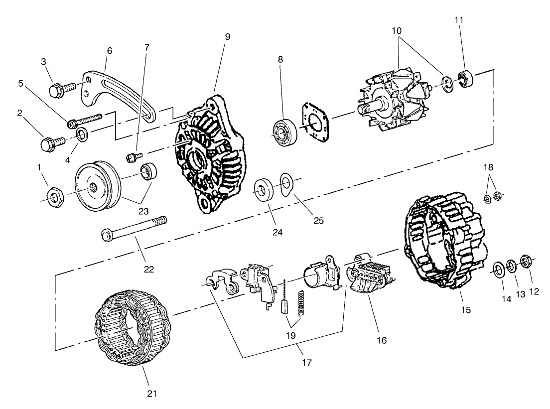 Alternator Asm
