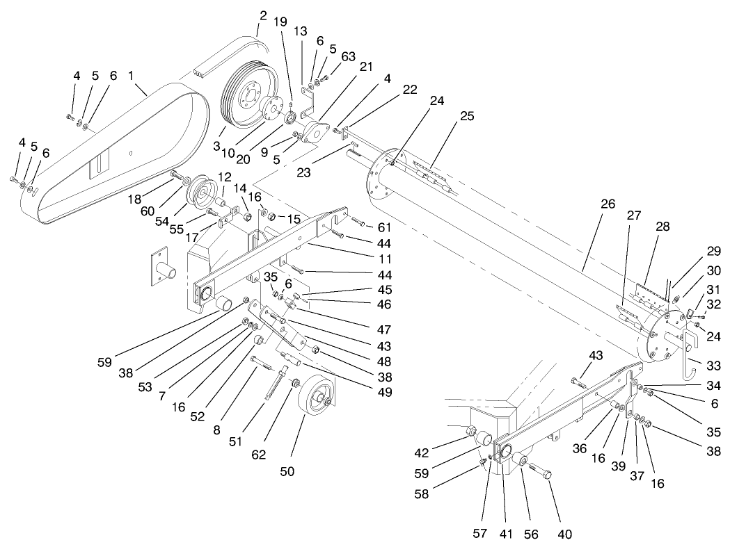 Flex Tip Reel & Trailing Arm