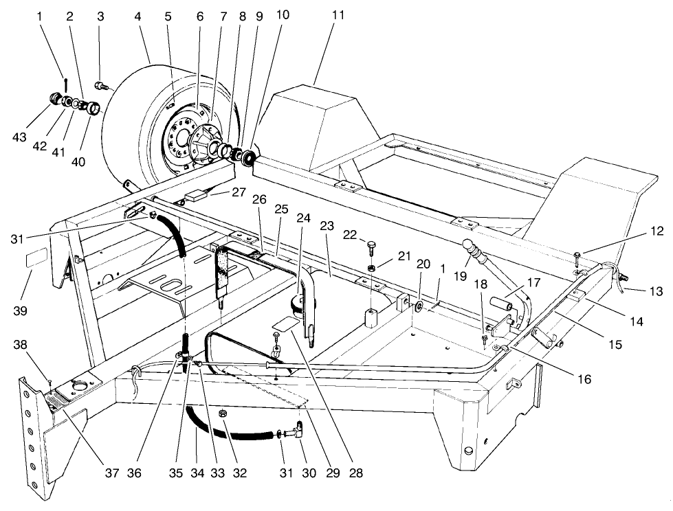 Frame Assembly (model No. 07050)