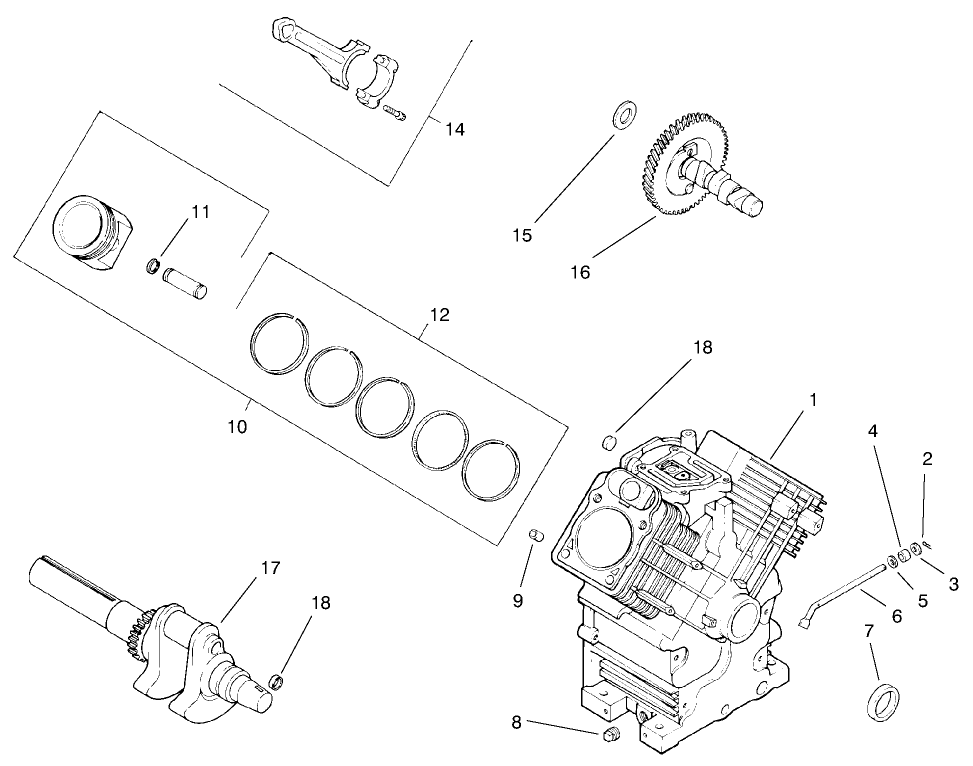 Crankshaft & Crankcase