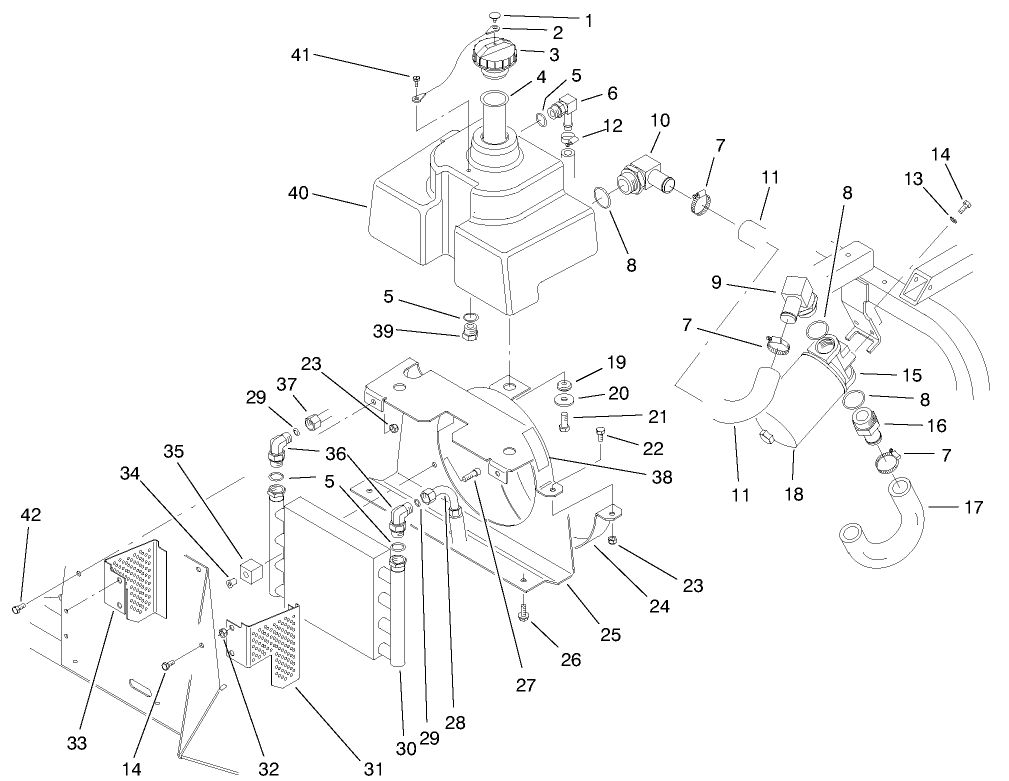 Hydraulic Reservoir Asm