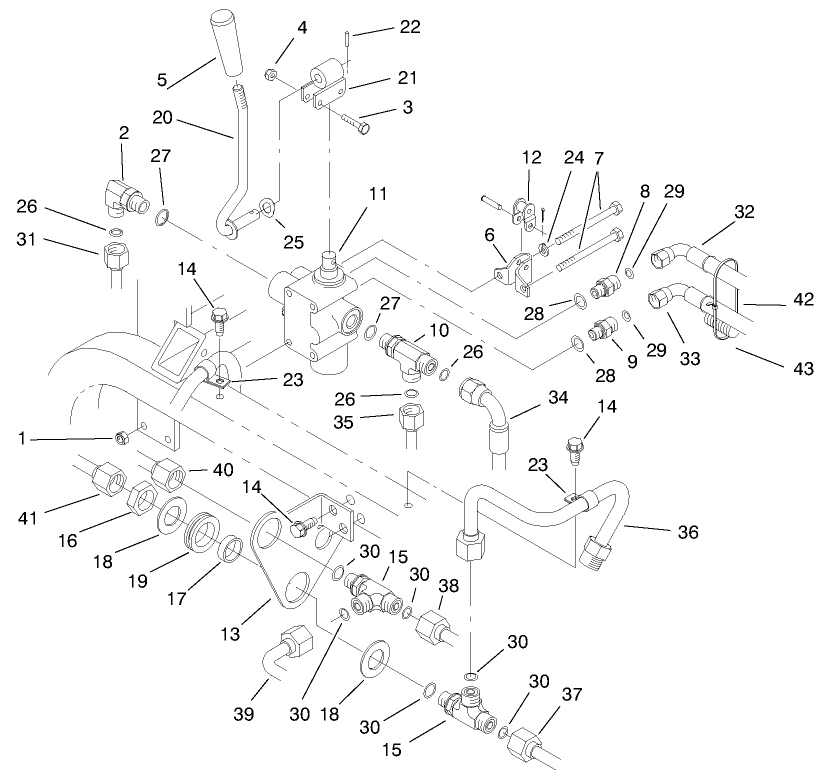 Hydraulic Plumbing Asm
