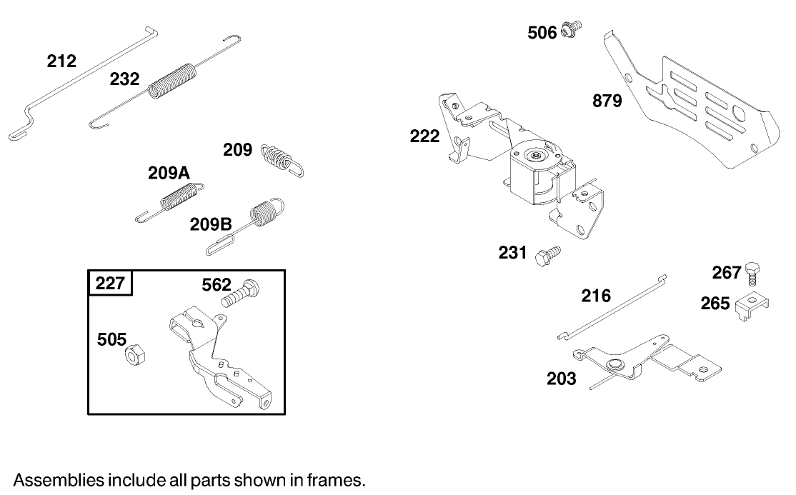 Governor Assembly Briggs and Stratton 350447-1116-E1