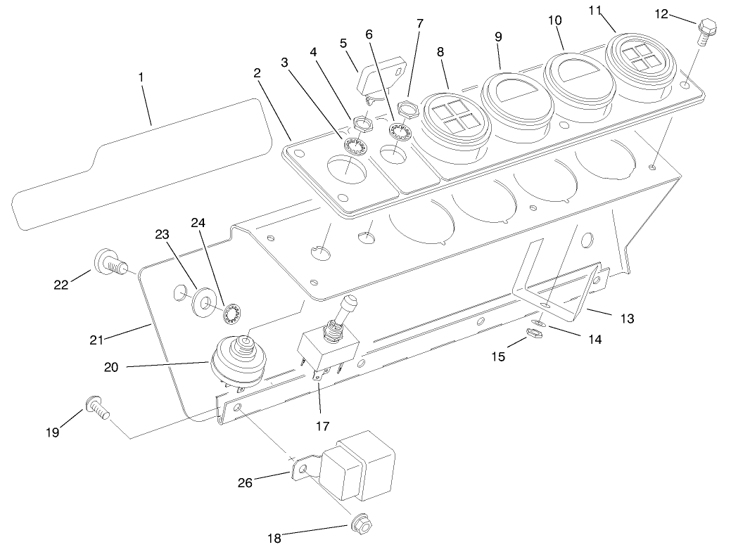 Gage Panel Assembly