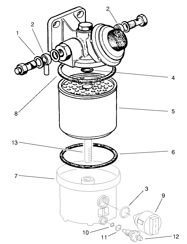 Fuel Filter Assembly No. 76-5300