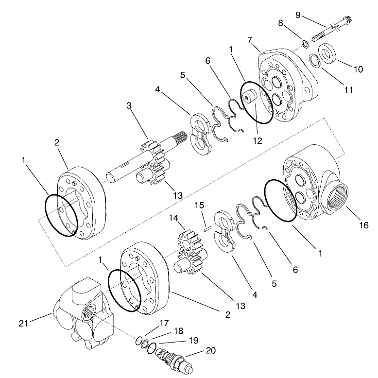 Gear Pump Assembly No. 94-8297