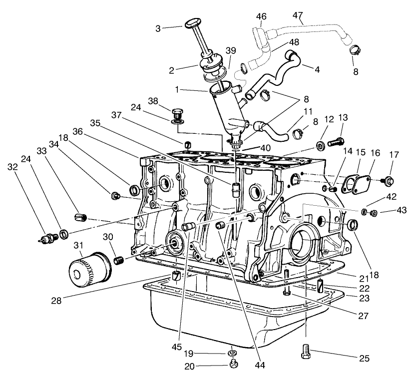 Crankcase Assembly
