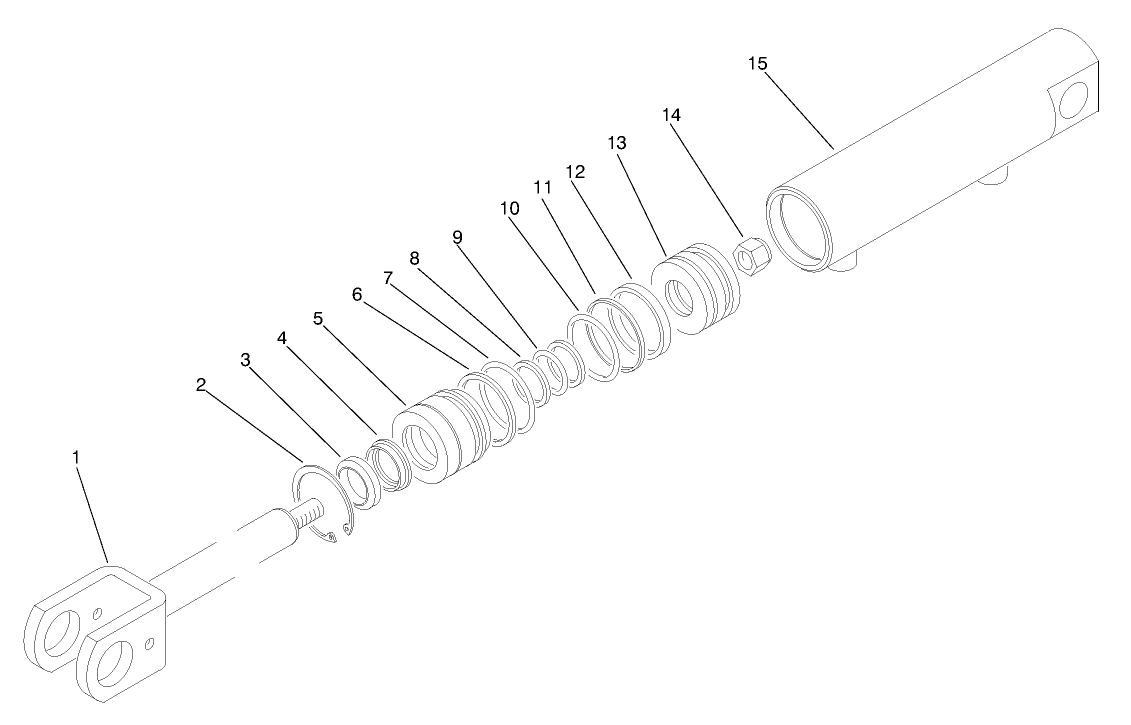 Hydraulic Cylinder No. 86-5580