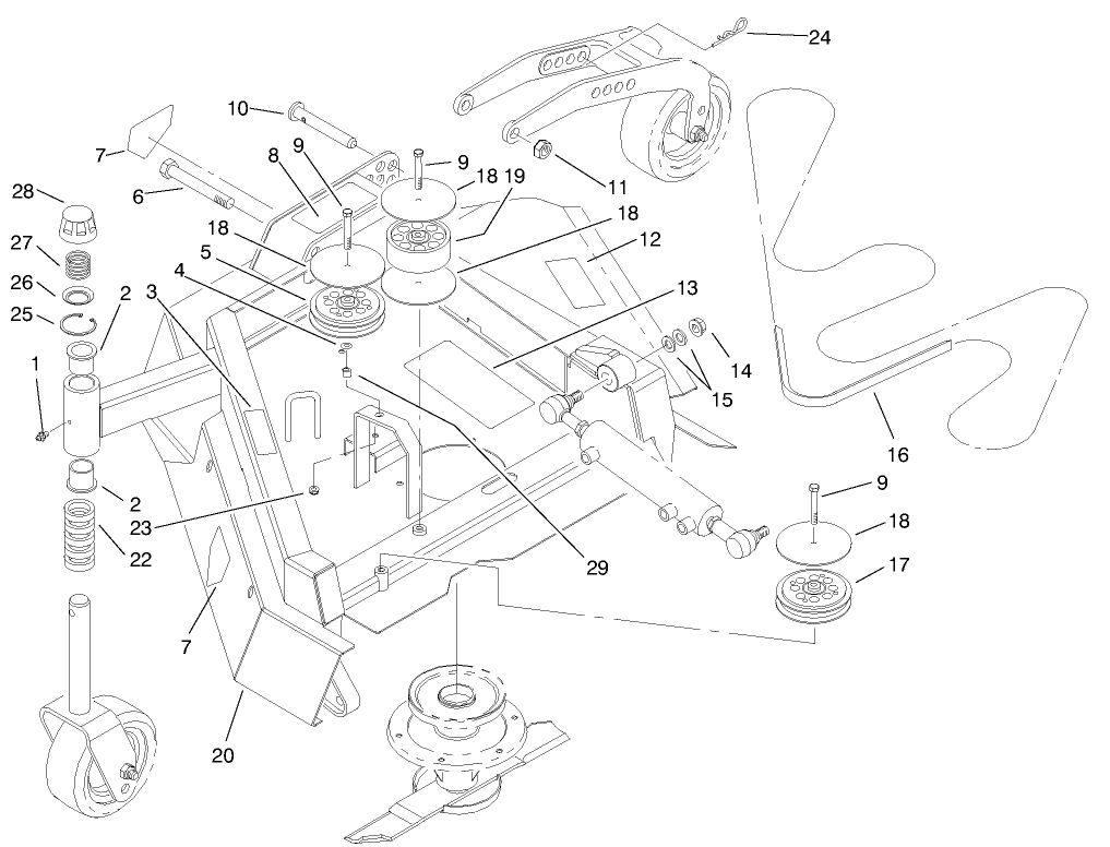 Wing Deck Assembly-R.h.