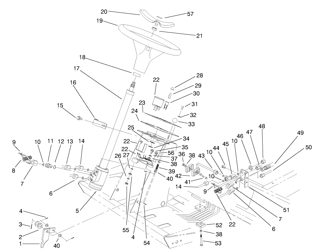 Steering Tower Assembly