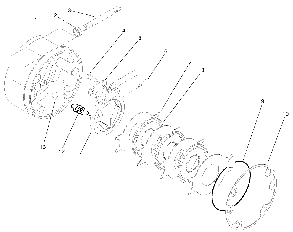 Brake Assembly 92-7414 Rh & 92-7417 Lh (shown)