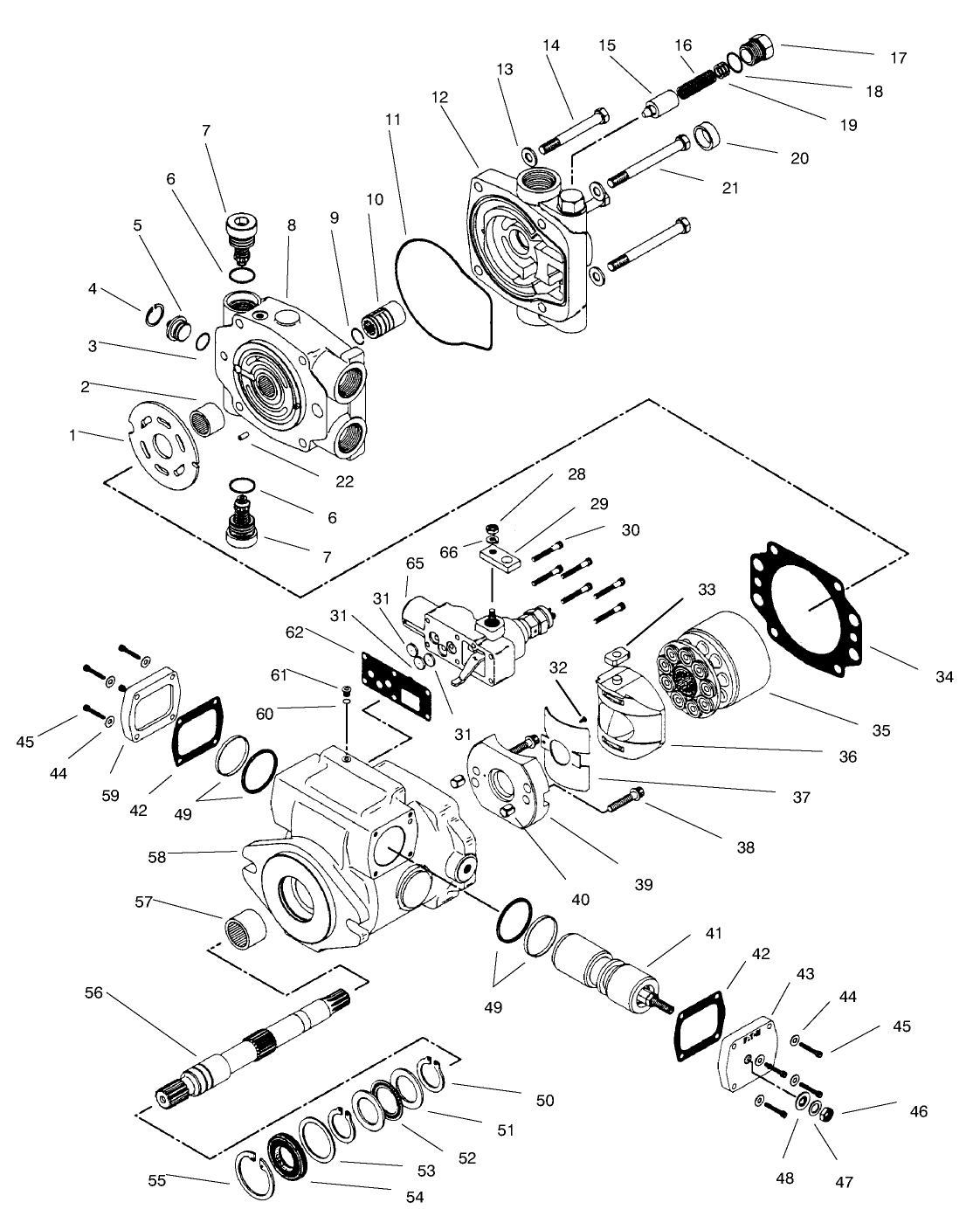 Servo Controlled Piston Pump Asm No. 98-3730