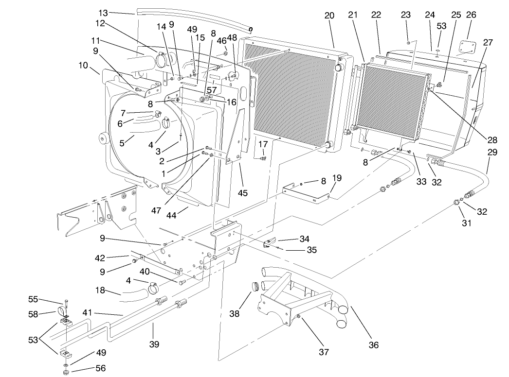 Radiator & Shroud Assembly