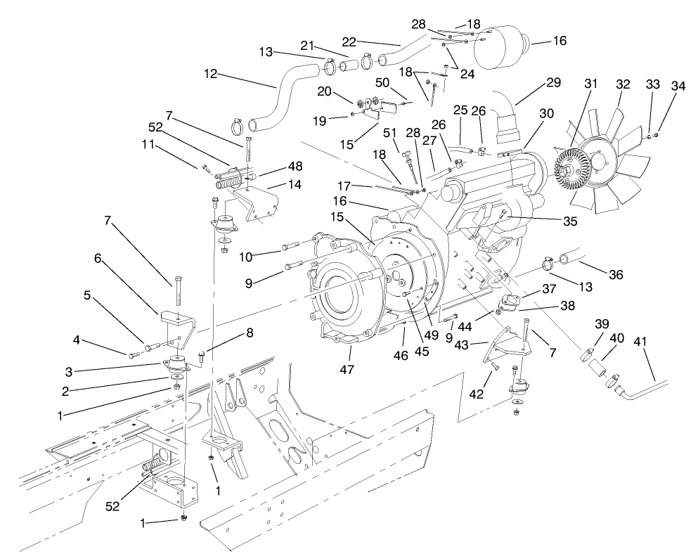 Engine Installation Assembly