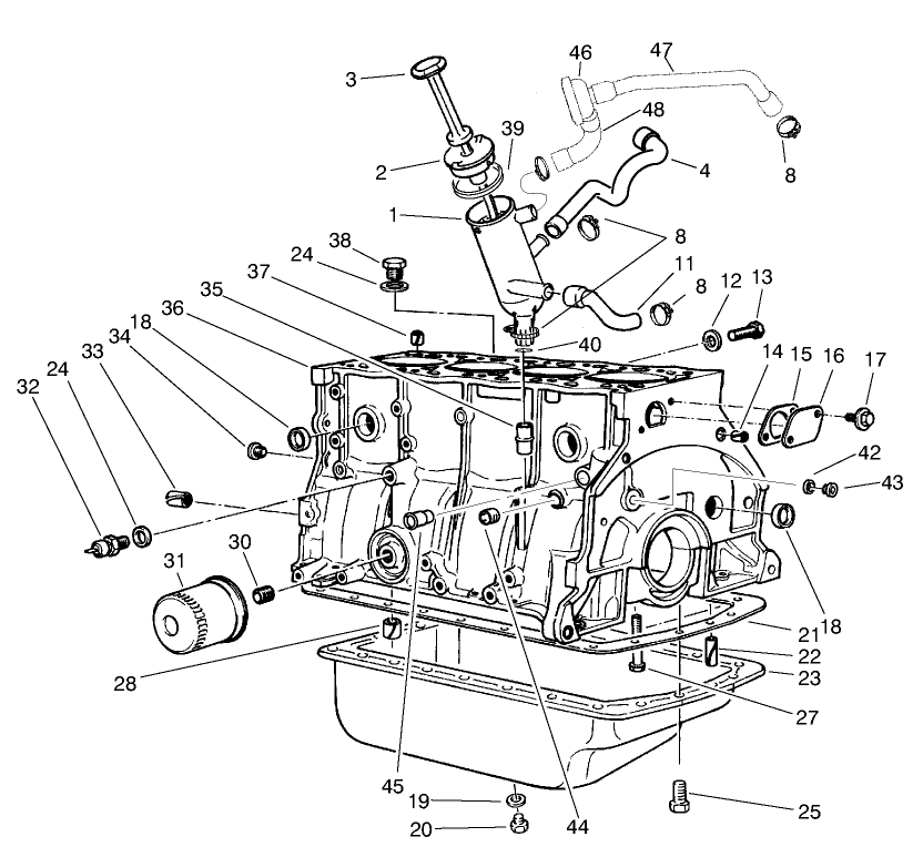 Crankcase Assembly