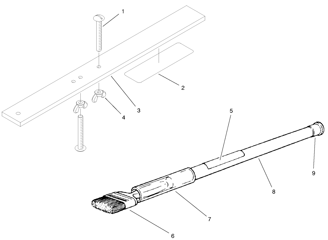 Guage Bar & Backlapping Brush Assemblies