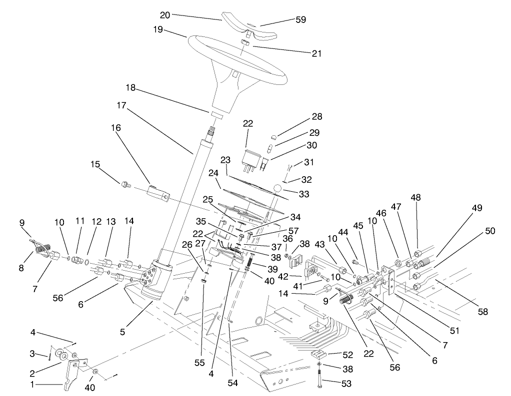 Steering Tower Assembly