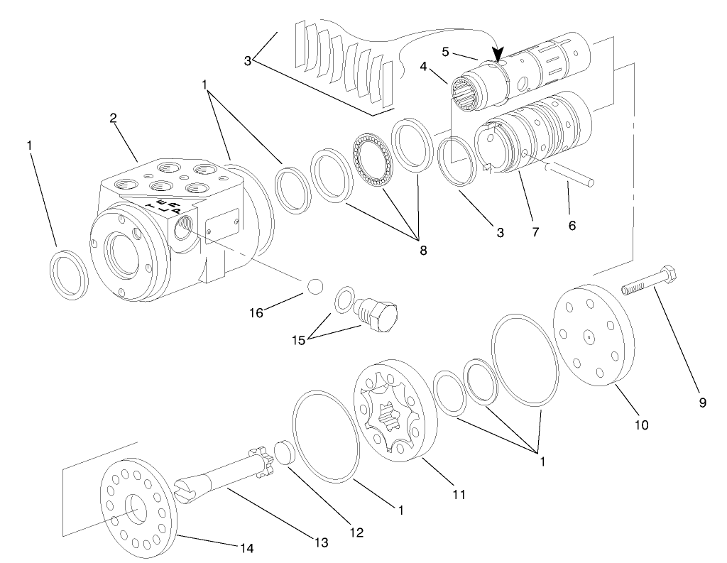 Steering Valve Assembly No. 99-8959