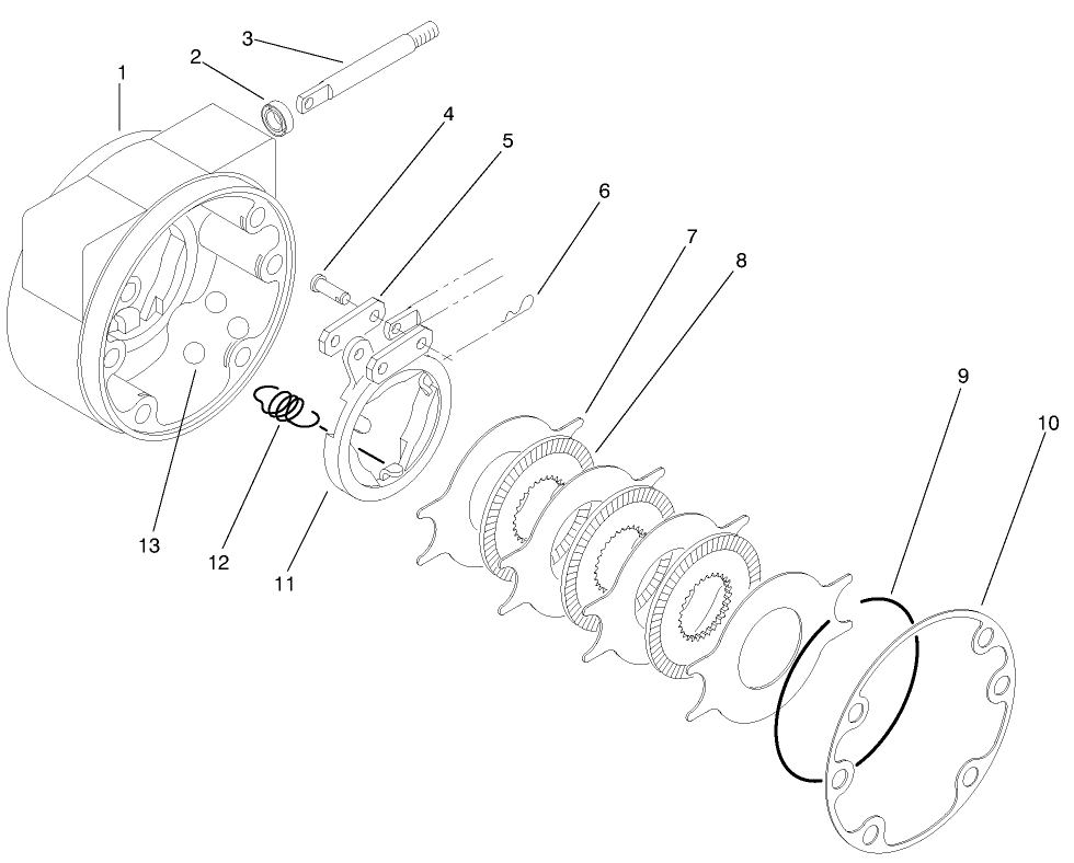 Brake Assembly 92-7414 Rh & 92-7417 Lh (shown)