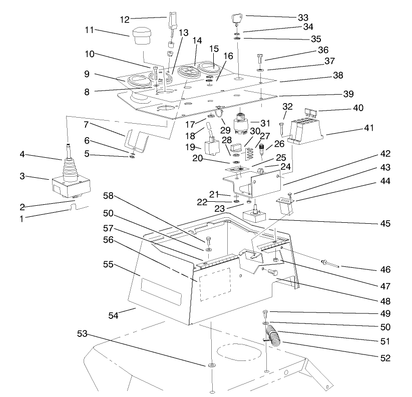 Control Console Assembly